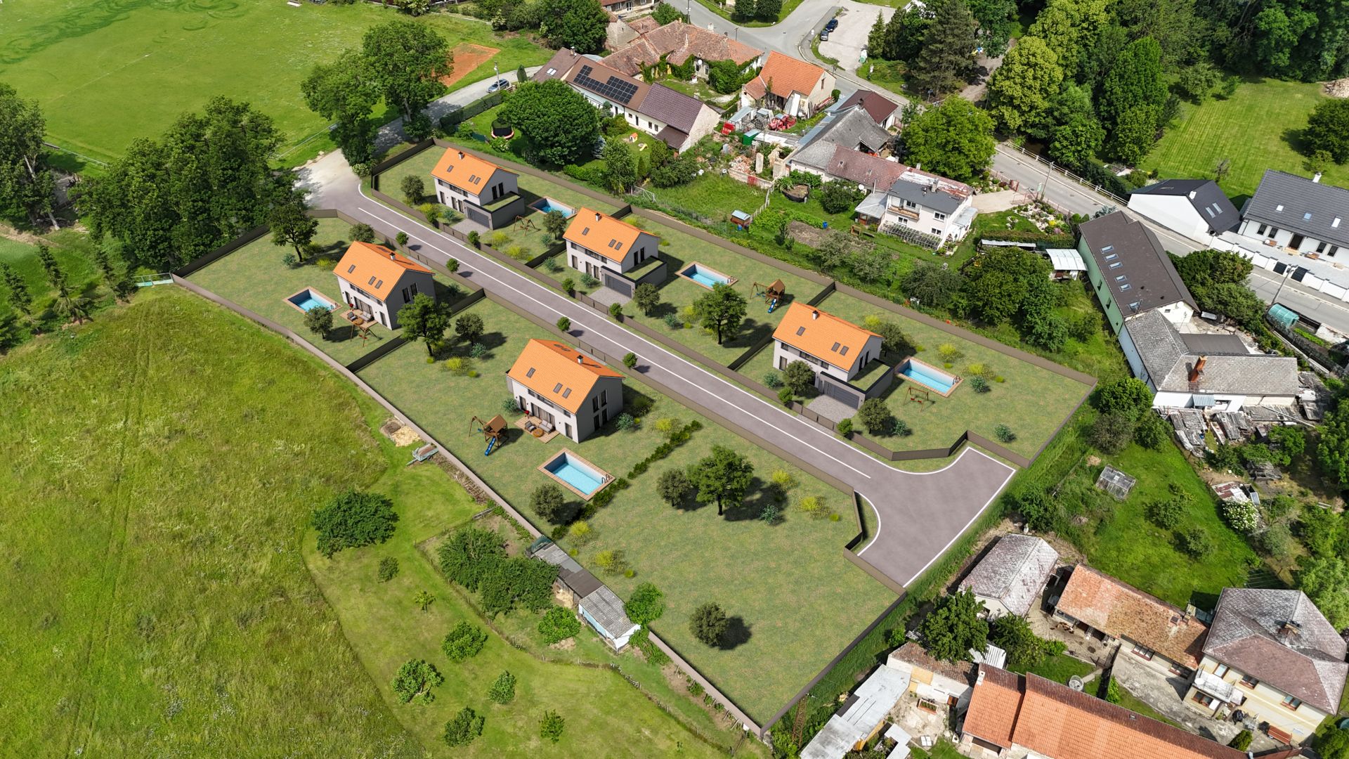 Prodej stavebního pozemku "A" v Chodouni